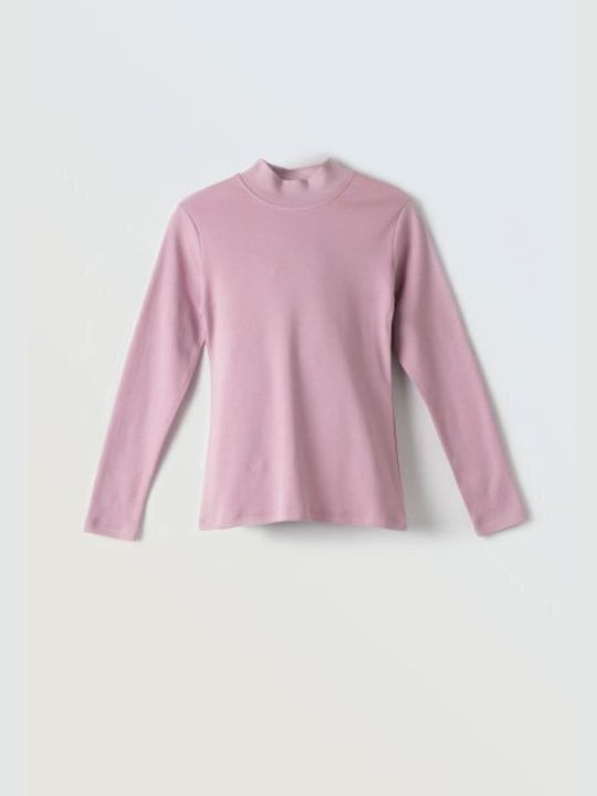 Evita Kids Blouse Long Sleeve Pink