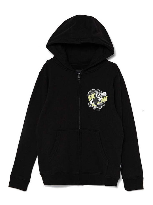 Vans Kids Cardigan with Hood Black