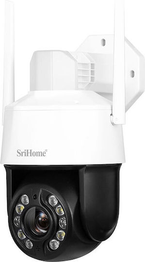 Sricam SriHome IP Κάμερα Παρακολούθησης Wi-Fi Full HD+ 5MP Αδιάβροχη με Αμφίδρομη Επικοινωνία