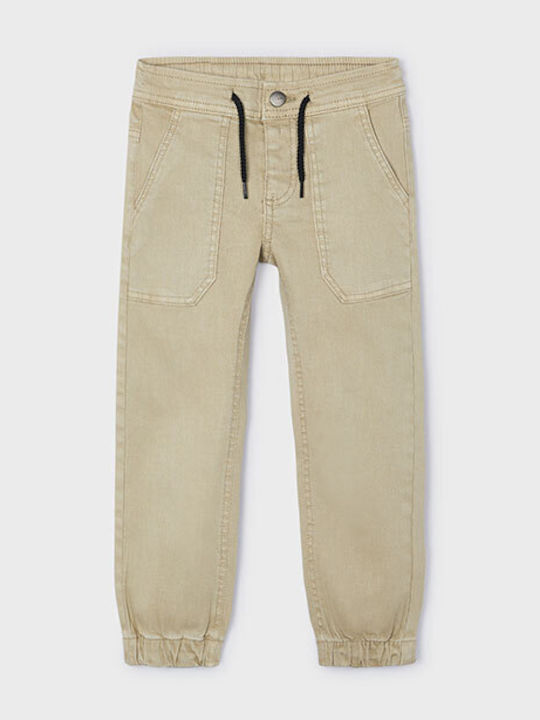 Mayoral Kids' Pants Mustard Skater