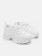 Monochrome Mesh Sneakers 4319804-white