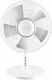 Emerio Tischventilator 40W Lüfterdurchmesser 30cm Weiß