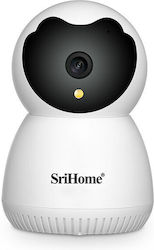 Sricam SH036 IP Surveillance Camera Wi-Fi 3MP Full HD+ with Two-Way Communication and Lens 3.6mm