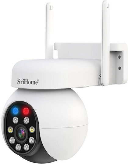 Sricam SH052B IP Κάμερα Παρακολούθησης Wi-Fi Full HD+ 5MP Αδιάβροχη με Μικρόφωνο και Φακό 4mm