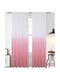 Vasilas Home Perdea Cu Coafură Roz 140x270cm