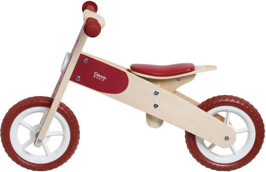 Classic World Bicicletă de Echilibru pentru Copii Roșu