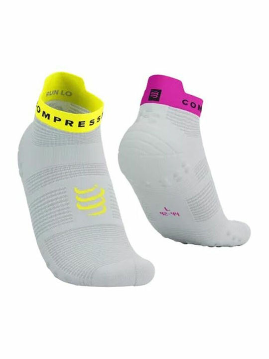 Compressport Racing Running Κάλτσες Λευκές 1 Ζε...