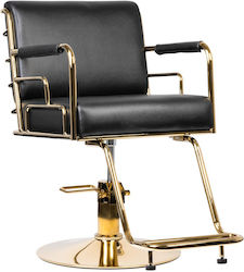 Gabbiano Hairdressing Chair Prato Gold Black