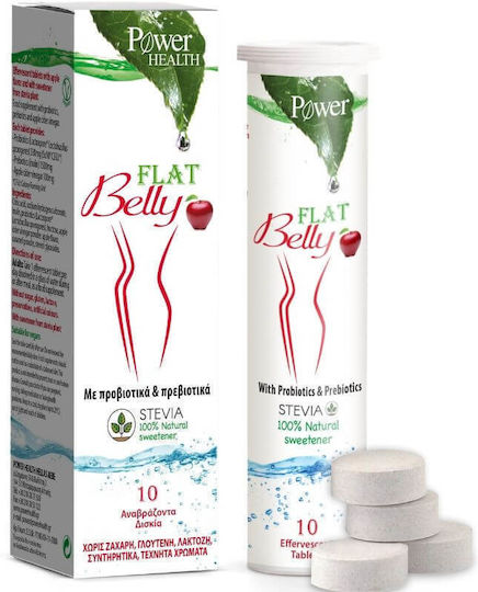 Power Health Health Flat Belly с Пробиотици и Пребиотици 330мг 10 бр Лимон