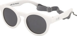 Crulle Toddler Rainbow C30 Polarized White Crulle Toddler Rainbow C30 Polarized White