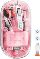 Meetion MT-BTM005 Wireless Bluetooth Mouse Pink