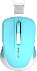 Meetion Silent Mini 2.4G Kabellos Mini Maus Cyan