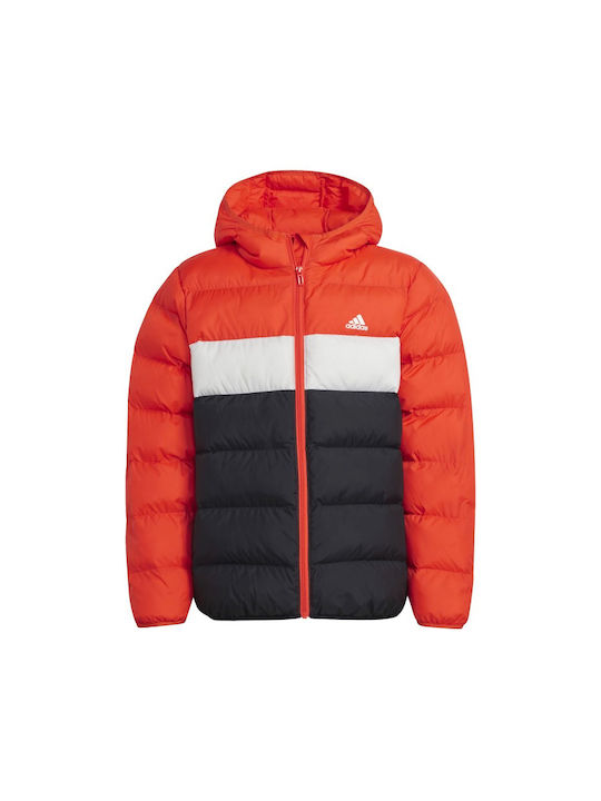 Adidas Kids Casual Jacket Red Down