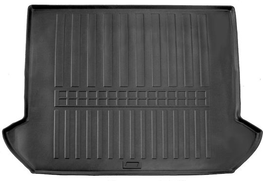 Umbrella Kofferraummatten 1Stück aus Gummi für Volvo XC 90 2002-2014 Schwarz