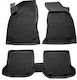Umbrella Σετ Μπροστινά και Πίσω Πατάκια 2τμχ για Audi A4 1994-2001 Μαύρα