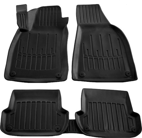 Umbrella Set Covorașe Față și Spate 2buc din Furtun pentru Audi A4 2000-2004 Negre