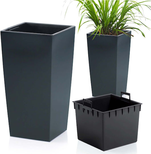 Prosperplast Πιθάρι Πλαστικό Anthracite