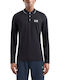 Polo Herrenbluse Kurzarm Schwarz