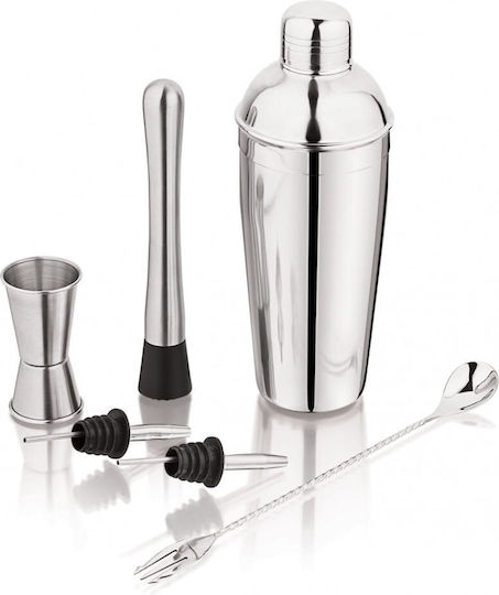 Bartender Set Cocktails 6 Pcs Shaker Kinghoff Kh-1707