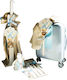 LiebeQueen Baptism Set with Hot Air Balloon Theme