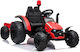 Tractor pentru copii Electric cu remorcă 12 volți Roșu