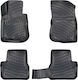 Umbrella Set Covorașe Față și Spate 4buc din Furtun pentru Peugeot 2008 2008+ Negre