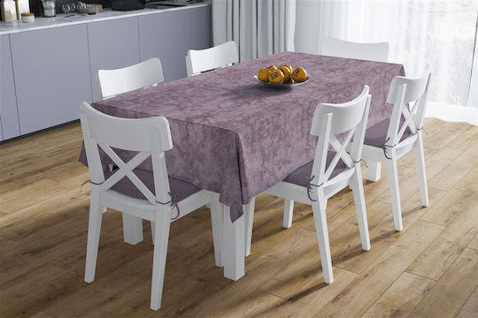 Dimcol Σετ 2τμχ Panama Shadow Αλέκιαστο Shadow Dark Lila 140x220εκ.