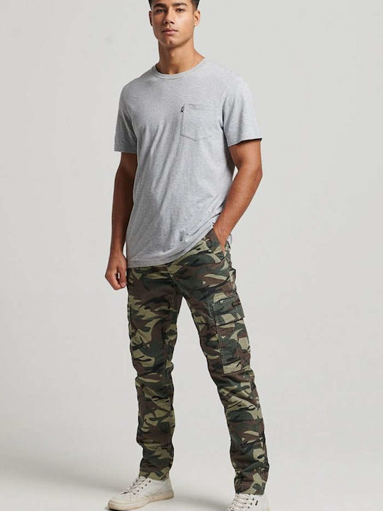 Superdry Trousers Cargo in Baggy Line Green