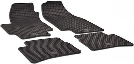 Umbrella Set Covorașe Față și Spate 4buc din Furtun pentru Hyundai Accent 2006+ Negre