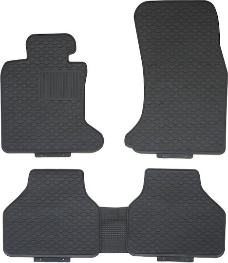Umbrella Set Covorașe Față și Spate 4buc din Furtun pentru BMW Seria 5 / E60 2003-2010 Negre
