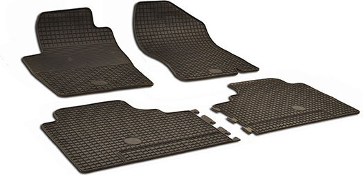 Umbrella Σετ Μπροστινά και Πίσω Πατάκια 4τμχ για Nissan Navara / Pathfinder 2007-2012 Μαύρα