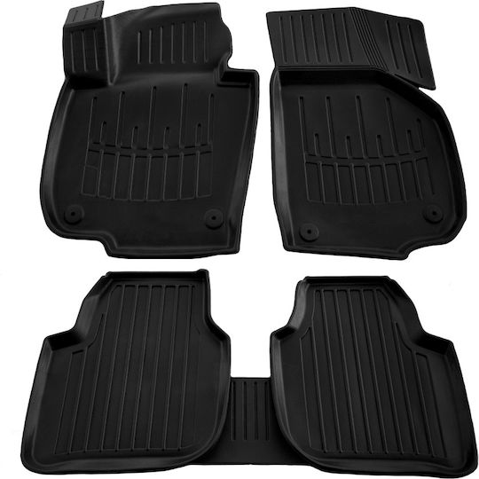 Umbrella Set Covorașe Față și Spate 4buc din Furtun pentru Skoda Superb 2008-2015 Negre