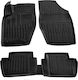 Umbrella Set Covorașe Față și Spate 4buc din Furtun pentru Peugeot 307 2001-2008 Negre
