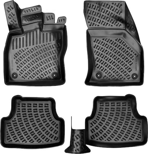 Umbrella Set Covorașe Față și Spate 4buc din Furtun pentru Seat Ateca 2016+ Negre