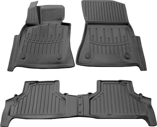 Umbrella Set Covorașe Față și Spate 4buc din Furtun pentru BMW X5 2006-2013 Negre