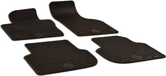 Umbrella Set Covorașe Față și Spate 4buc din Covor pentru Volkswagen Jetta 2011-2019 Negre