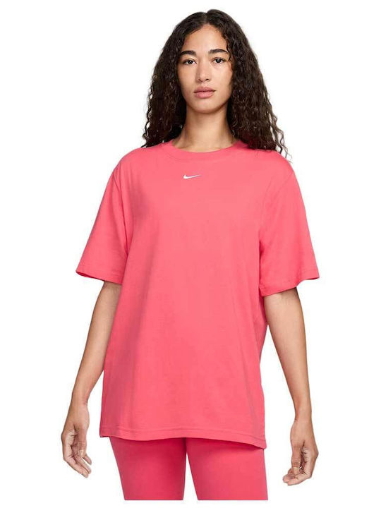 Nike Essentials Γυναικείο Αθλητικό T-shirt Ροζ