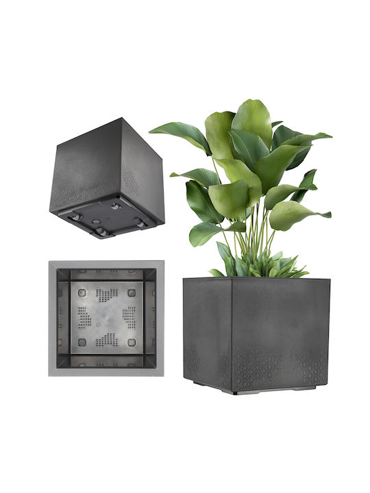 Kadax Flower Pot Planter High 40cm Garden Box On Wheels Eco Kadax Flower Pot Planter High 40cm Garden Box On Wheels Eco