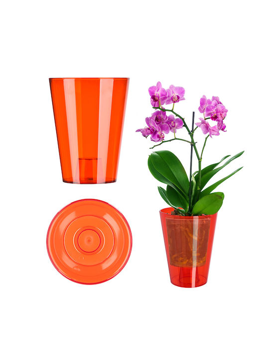 Kadax Orchid Pot Cover Flower Pot Plastic Flowe...