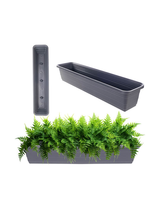 Jardinieră pentru Balcon Kadax 80cm Antracit Cutie pentru Flori