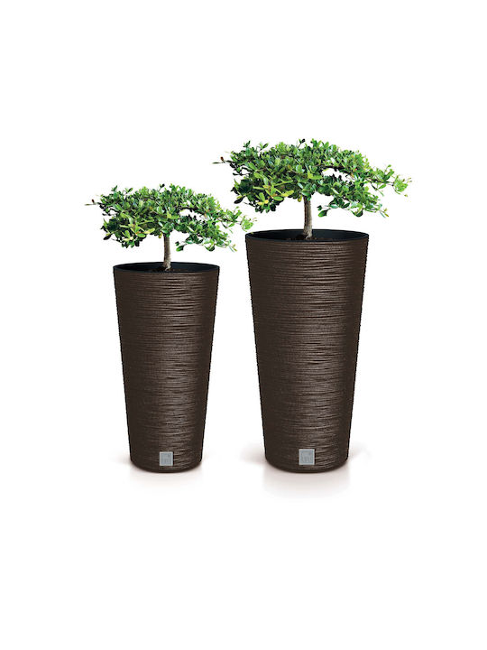 Prosperplast Pot Brown Set 2pcs