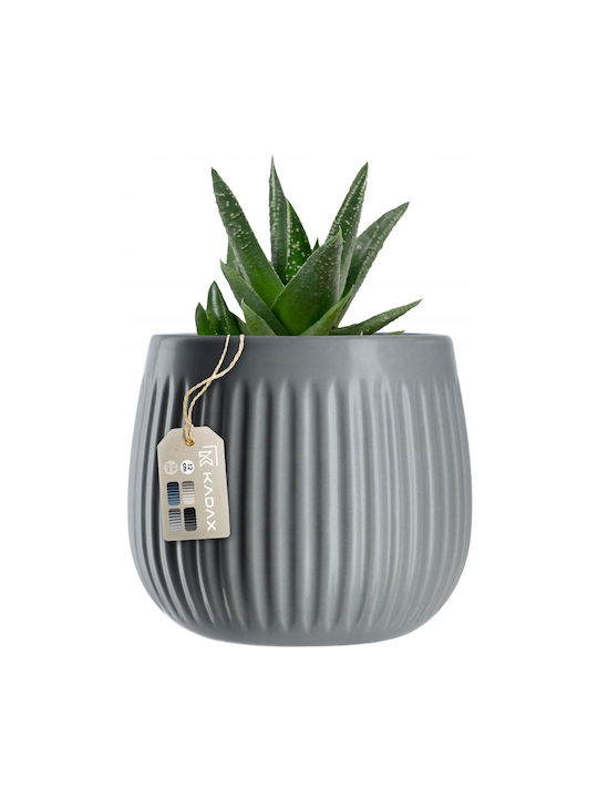 Kadax Ceramic Pot 12cm Gray Planter