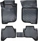 Umbrella Set Covorașe Față și Spate 4buc din Furtun pentru Mitsubishi L200 2005-2014 Negre