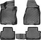 Umbrella Set Covorașe Față și Spate 4buc din Furtun pentru Nissan X-Trail 2007-2013 Negre