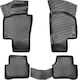 Umbrella Set Covorașe Față și Spate 4buc din Furtun pentru Volkswagen Passat CC 2012+ Negre