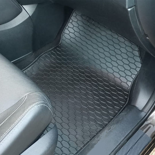 Umbrella Σετ Μπροστινά και Πίσω Πατάκια 4τμχ για Kia Ceed 2012-2018 Μαύρα