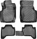 Umbrella Set Covorașe Față și Spate 4buc din Furtun pentru Mitsubishi L200 2015-2019 Negre