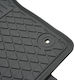 Umbrella Set Covorașe Față și Spate 4buc din Furtun pentru Volkswagen Caddy 2003-2019 Negre
