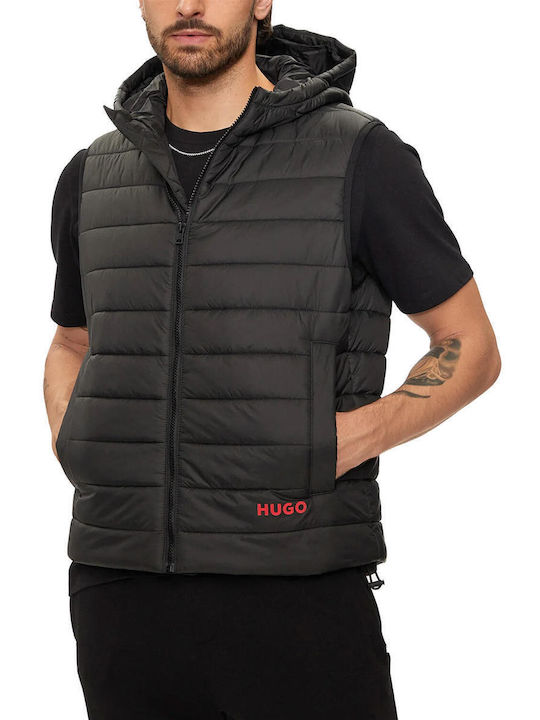 Hugo Herren Jacke Lässig Schwarz