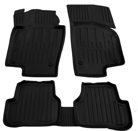 Umbrella Σετ Μπροστινά και Πίσω Πατάκια 4τμχ για Volkswagen Passat CC 2008-2017 Μαύρα